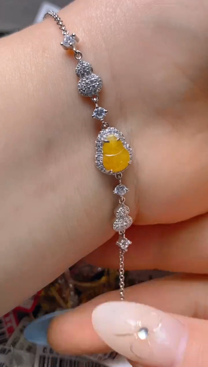 银S925镶嵌戒指翡翠百内无证书