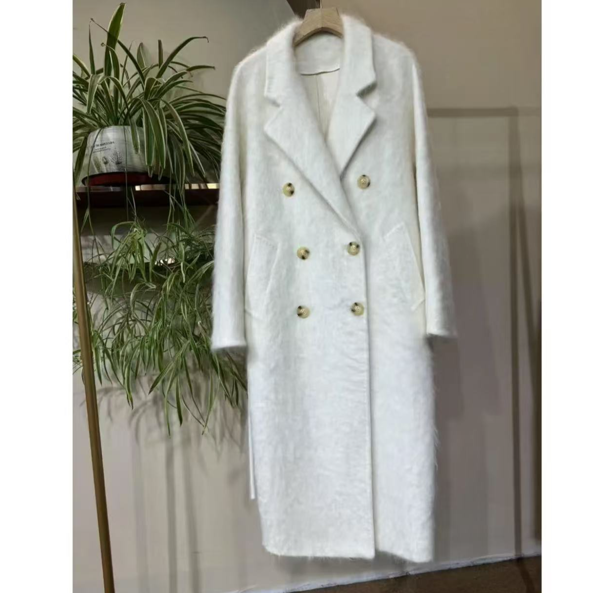 【小飞女装大衣】经典长款801拉绒大衣2004