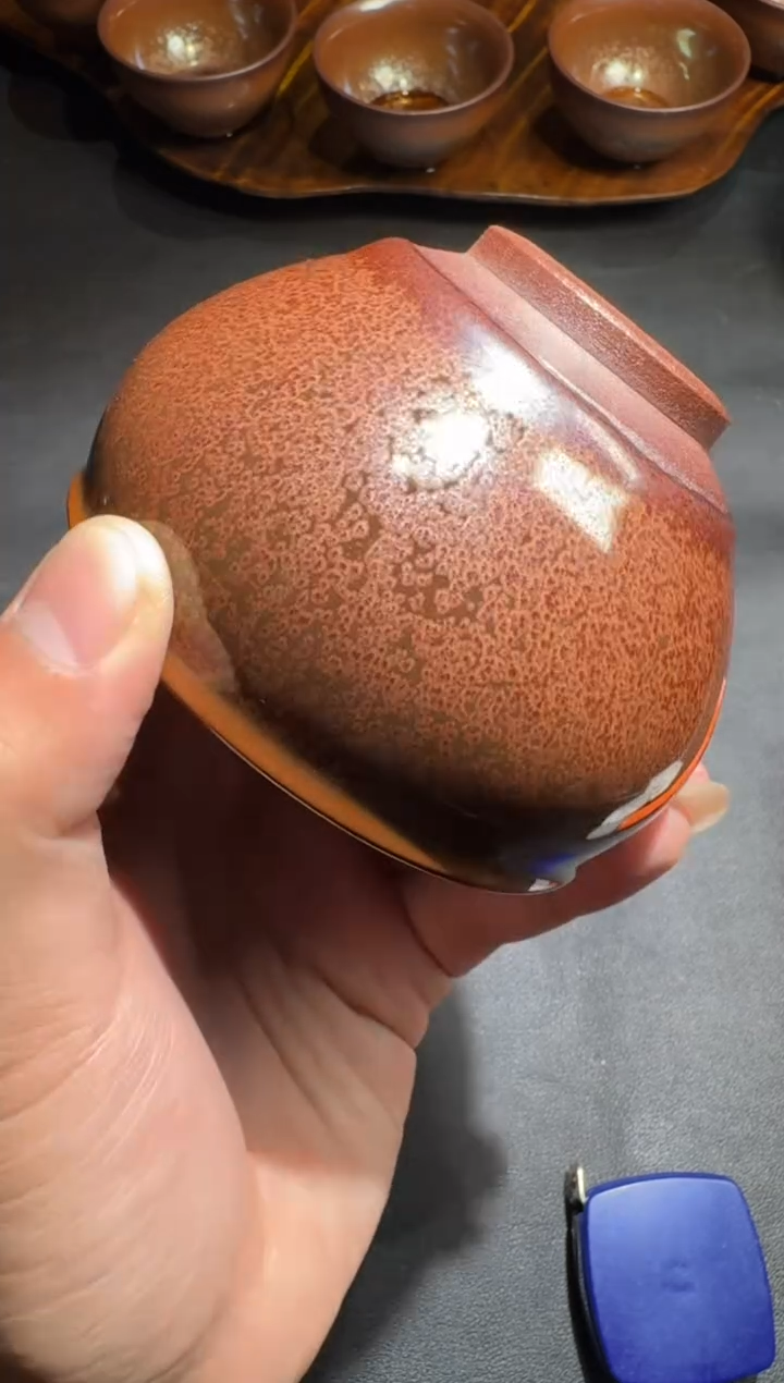 茶盏陈远福代表作红梅18