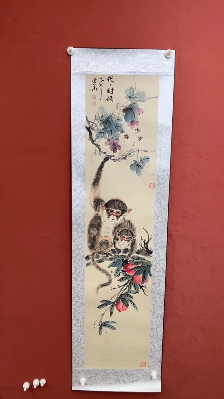 国画老师现场创作  87