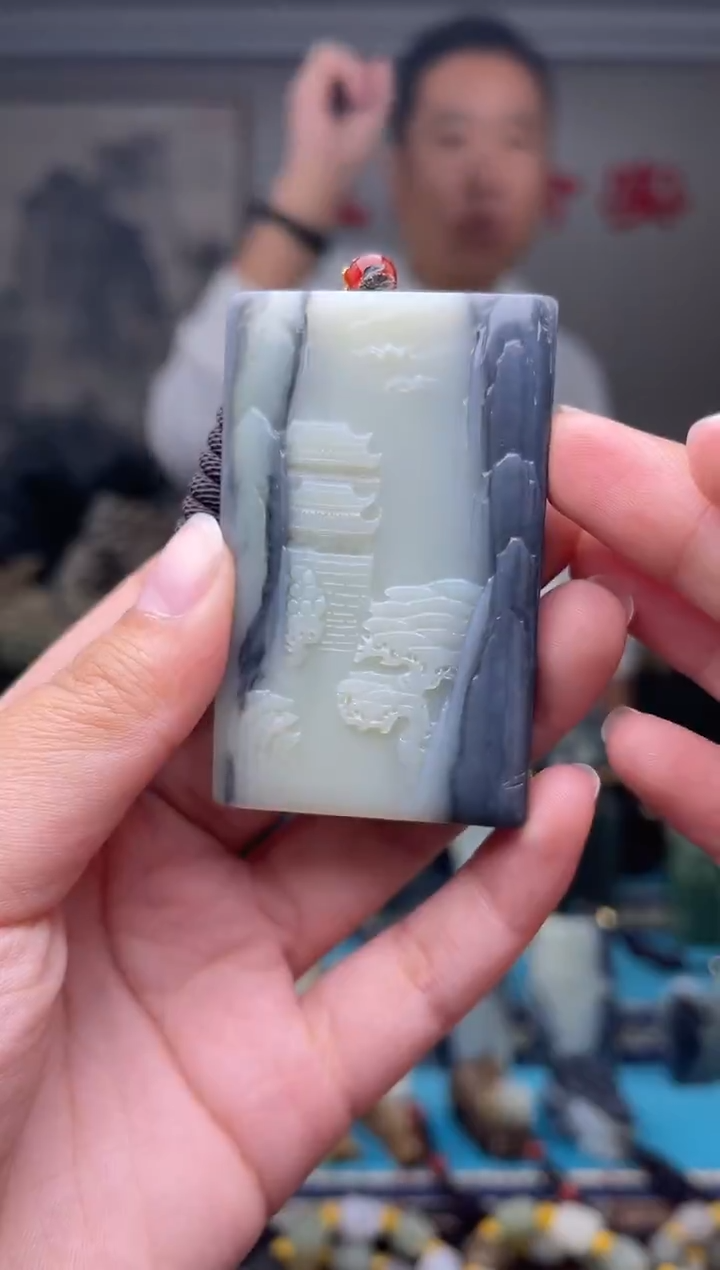 未镶嵌和田玉挂件1