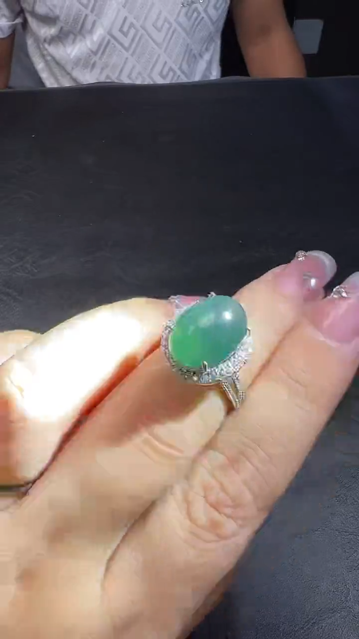 翡翠戒指合金60836/多样性/发一件