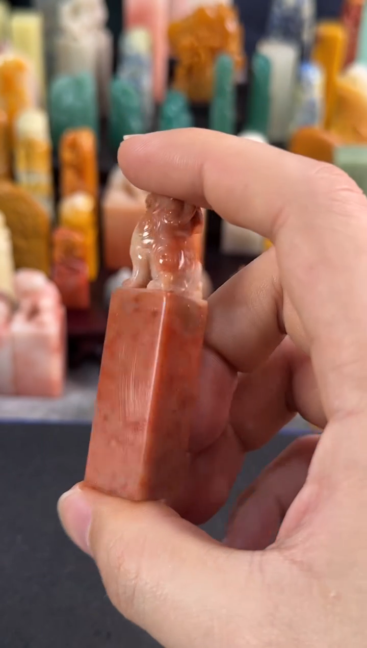 【闪购商品】青田石印石1486包一字