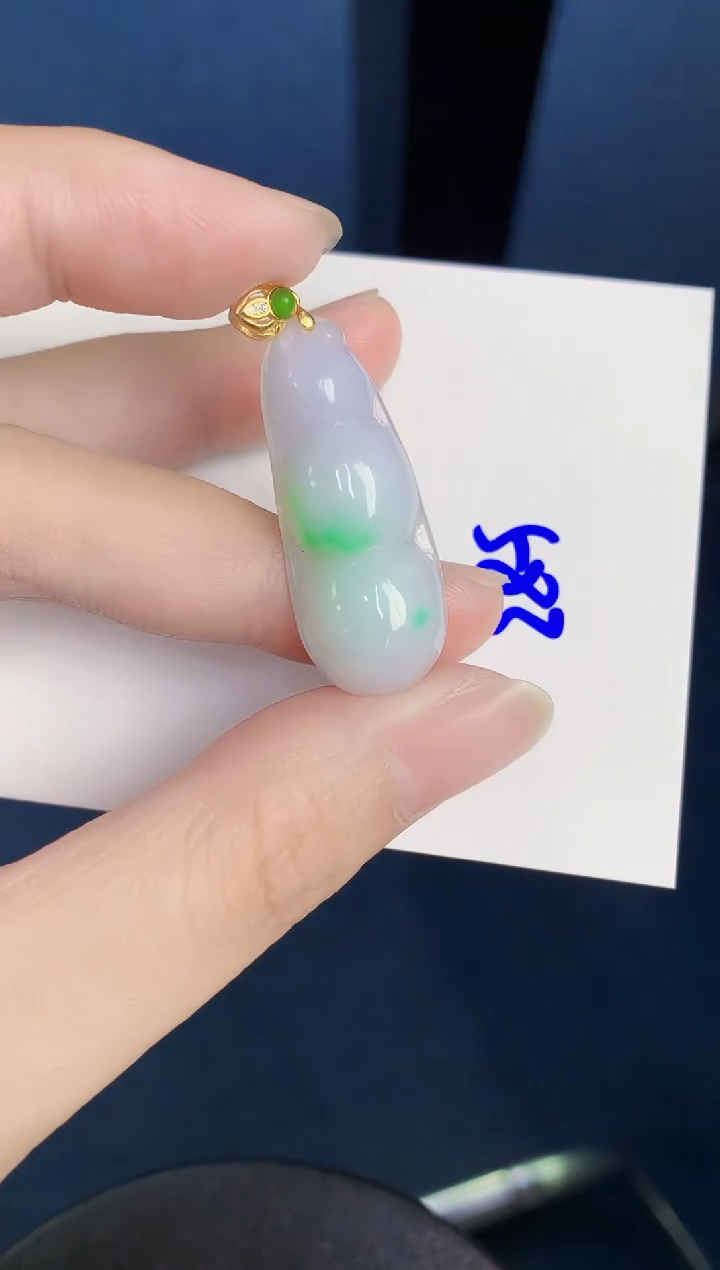 翡翠银S925镶嵌颈饰天然翡翠缅甸A货
