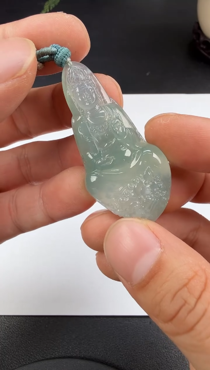 吊坠(不含链)未镶嵌翡翠翡翠饰品-327