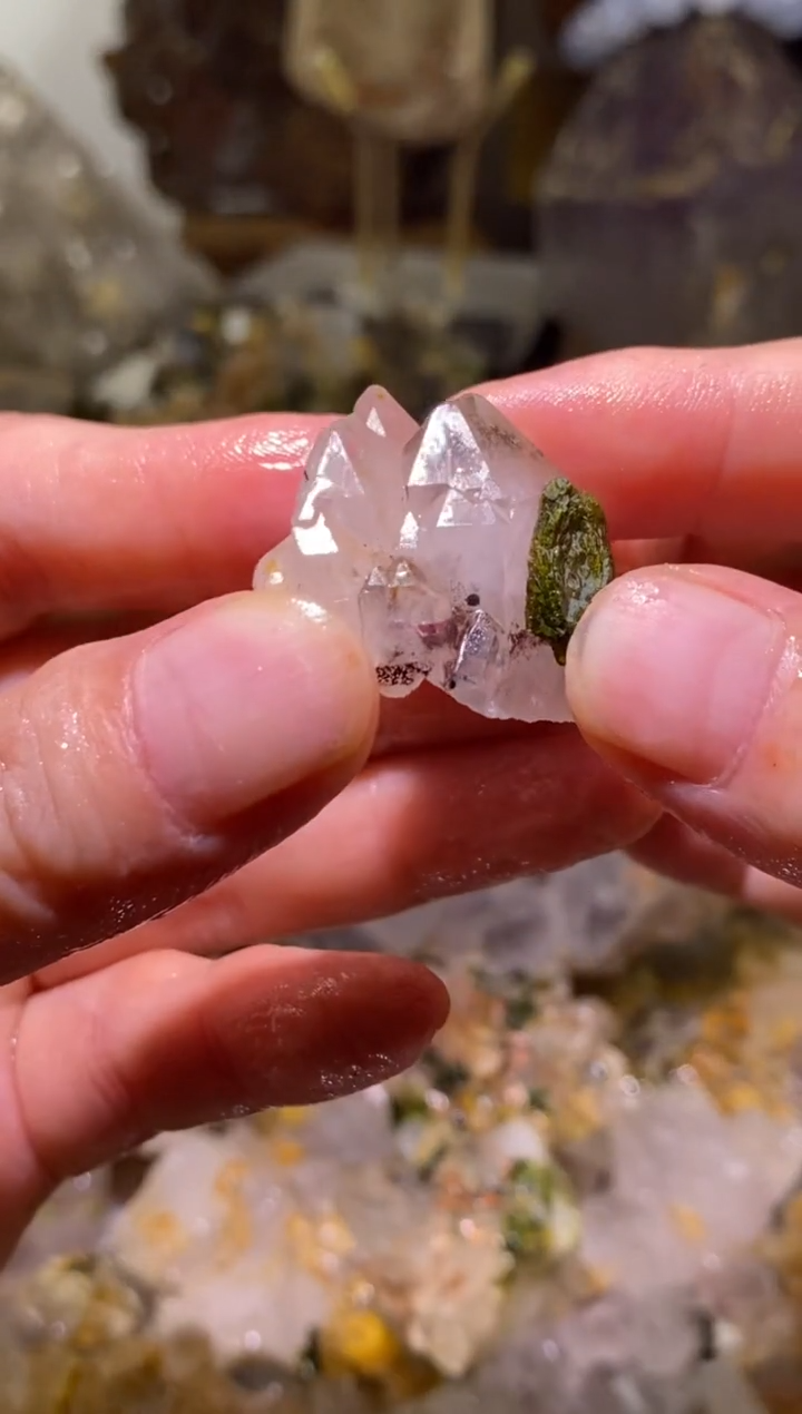 未镶嵌珠宝半成品水晶20号城堡四川超七花园水晶