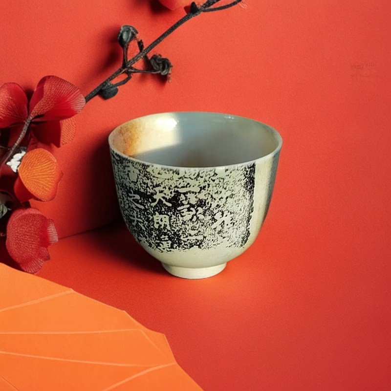 j景德镇宁封窑陶瓷杯   NFCYCJ100