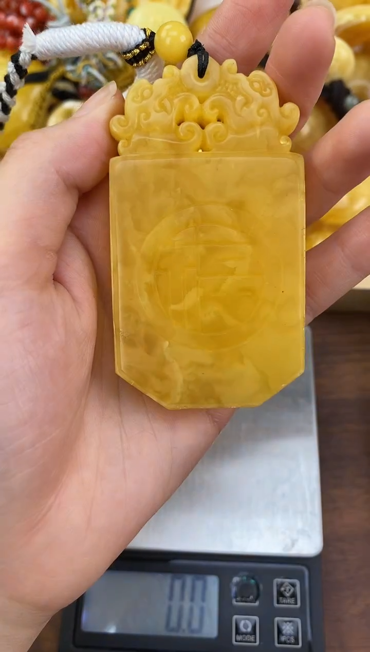 裸石琥珀未镶嵌天然琥珀蜜蜡