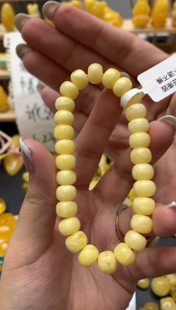 琥珀未镶嵌珠宝奇石049琥珀蜜蜡瑕疵工一般