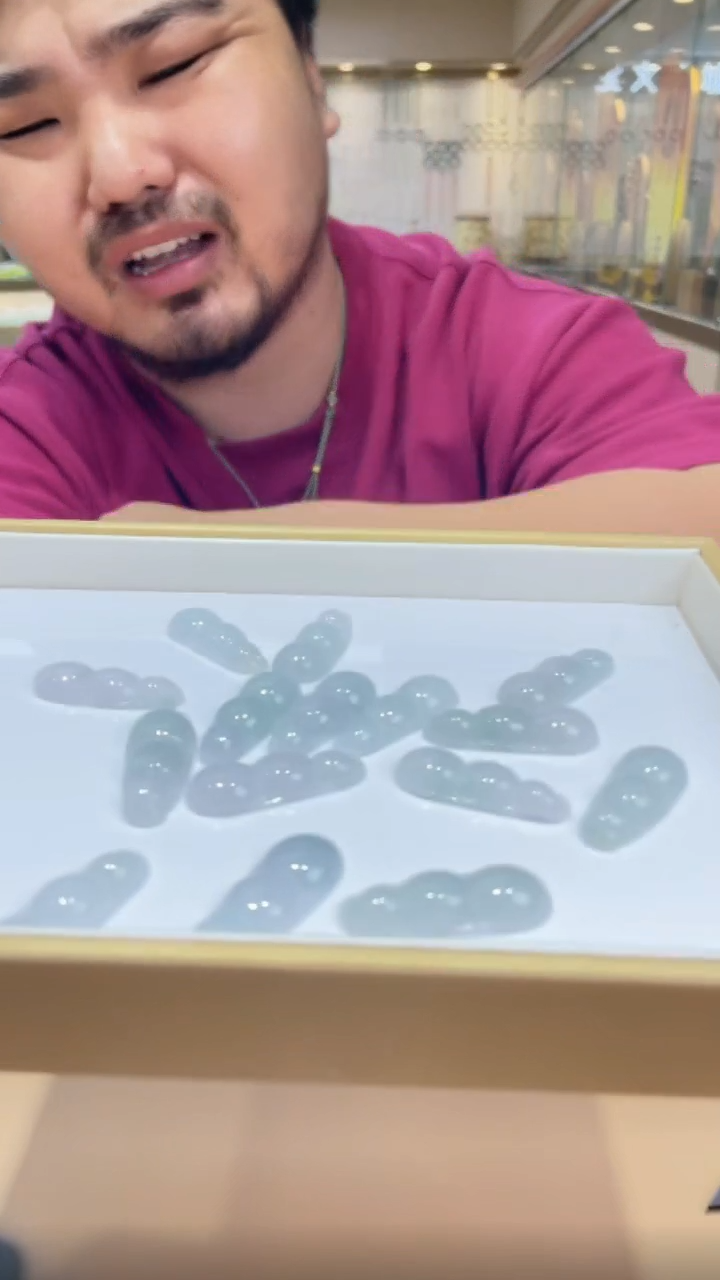 翡翠未镶嵌颈饰100241-6.2-F7-多样性发其—