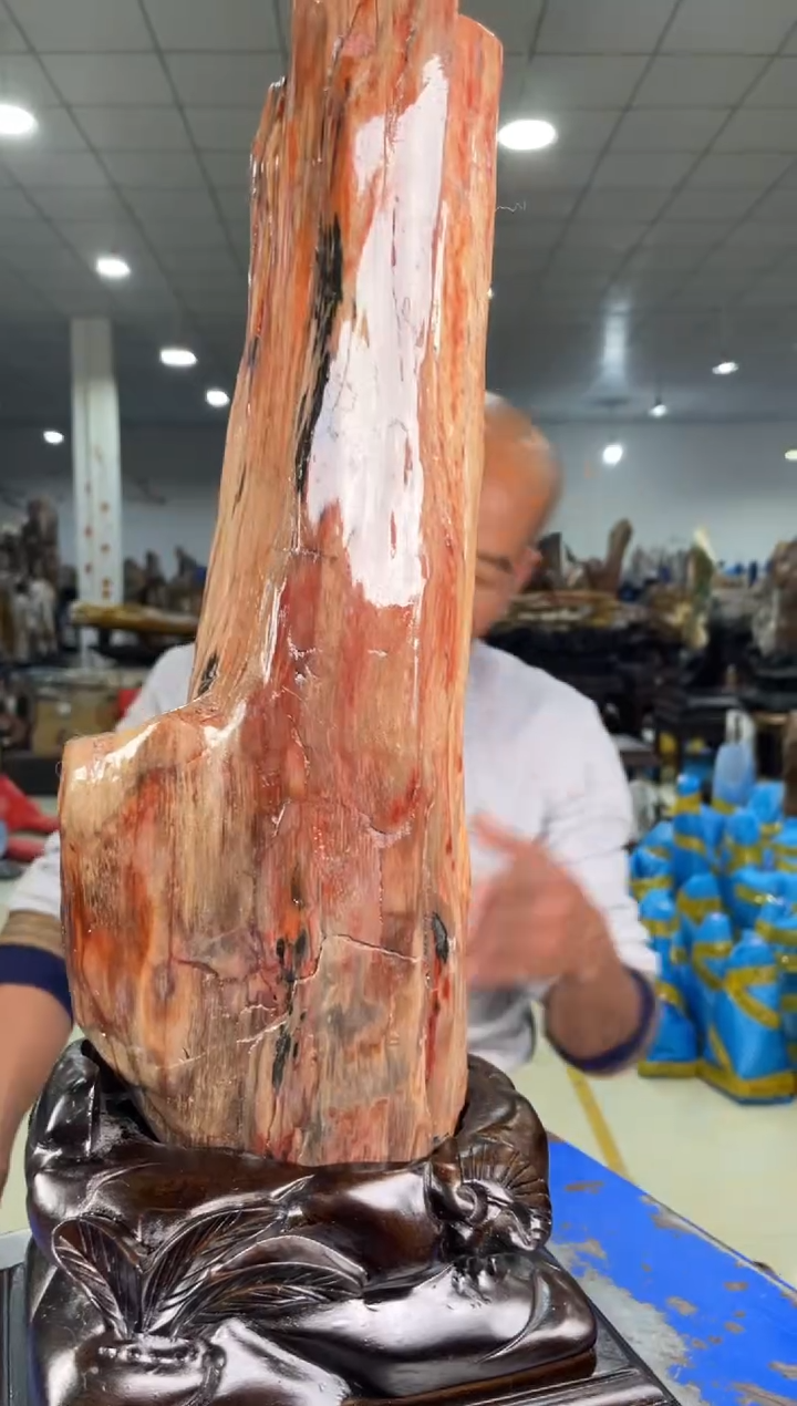 【闪购商品】硅化玉摆件未镶嵌42