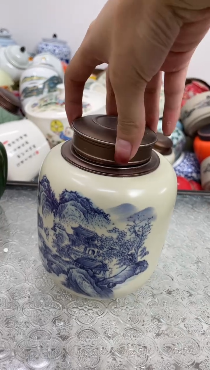 茶叶罐密封罐储物罐直播间临时链接浮力