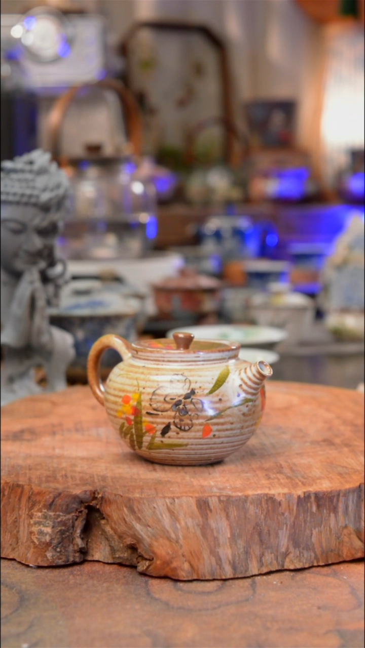 杯子兰花蝴蝶手工手绘手工手绘