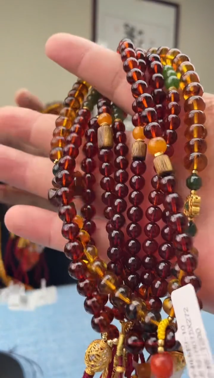 未镶嵌琥珀珠宝奇石0，假一罚十多样性发其一