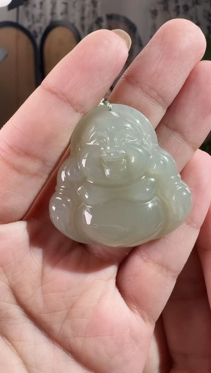 颈饰未镶嵌和田玉40佛公