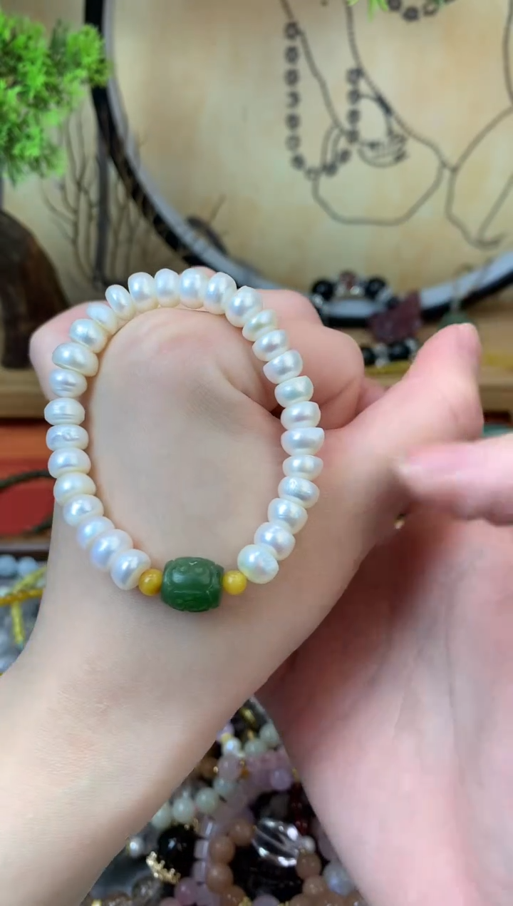 【闪购商品】淡水珍珠手绳未镶嵌180