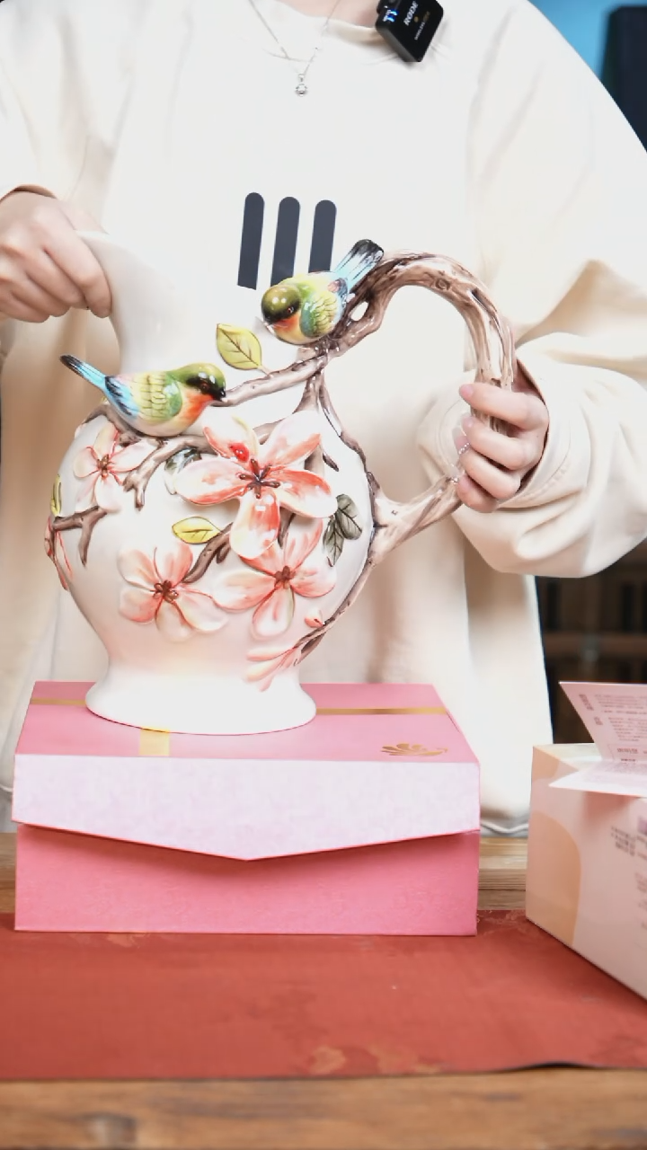 【闪购商品】瓷片豆包儿推荐饰品摆件