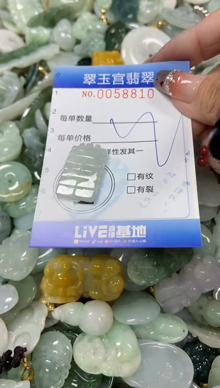 【闪购商品】翡翠颈饰未镶嵌商品0058810