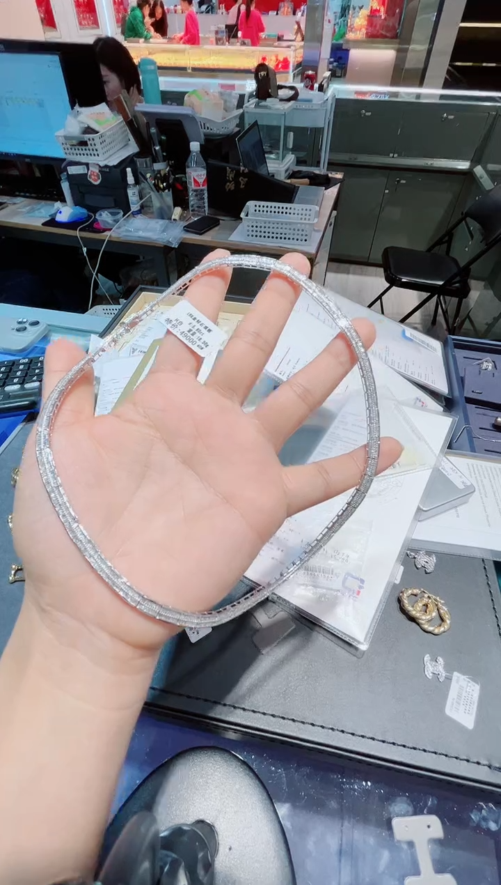 【闪购商品】淡水珍珠项链未镶嵌不退不换 定金99全款2.45w