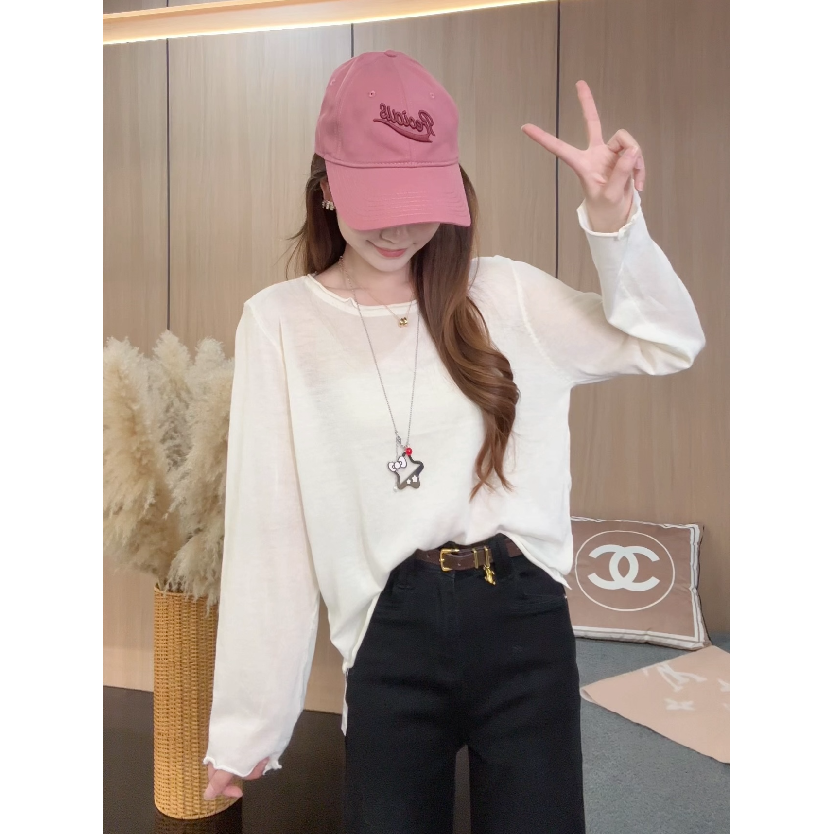 【基础百搭】LULU秋季新款时尚休闲针织衫预WZLQ5ZZS3883A