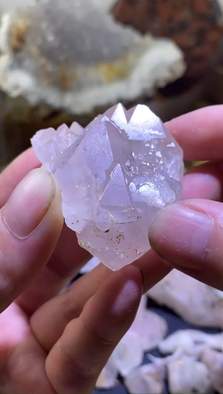 未镶嵌珠宝半成品水晶91号四川美姑超七花园水晶