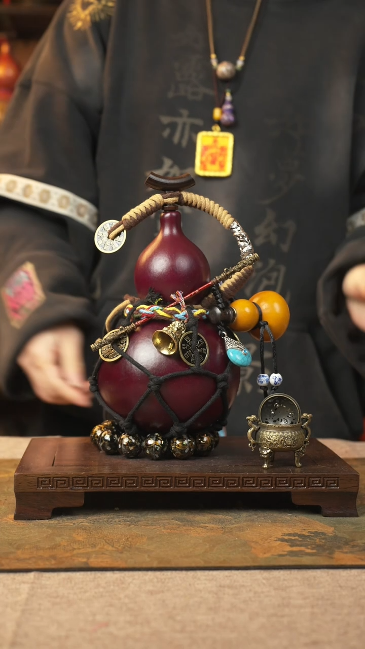 【闪购商品】382大漆葫芦一物一拍记葫堂出品