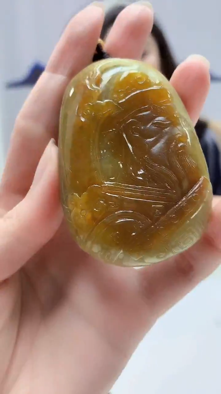 【闪购商品】定制翡翠未镶嵌4829zm-毛货赠珠链挂件132