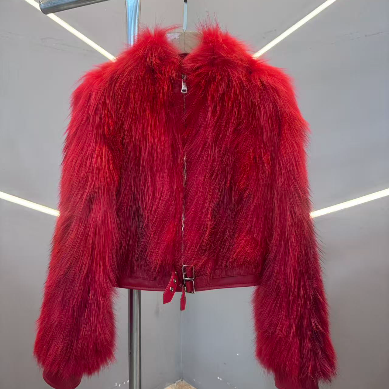 2025新款狐狸毛外套