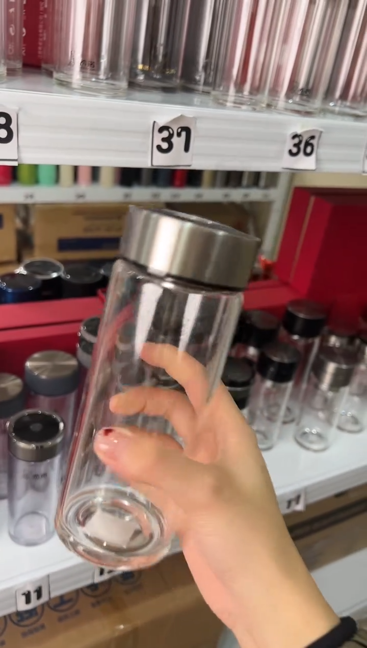 【闪购商品】茶杯经典单层400ml高硼硅