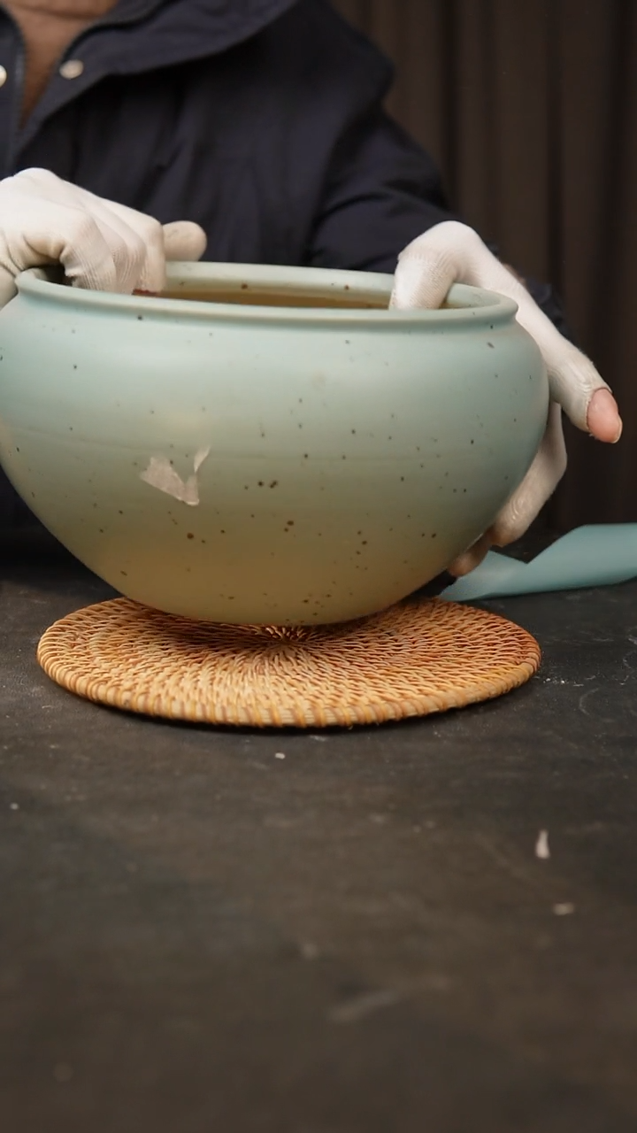 【闪购商品】瓷片泥泥陶瓷多肉盆瑕疵