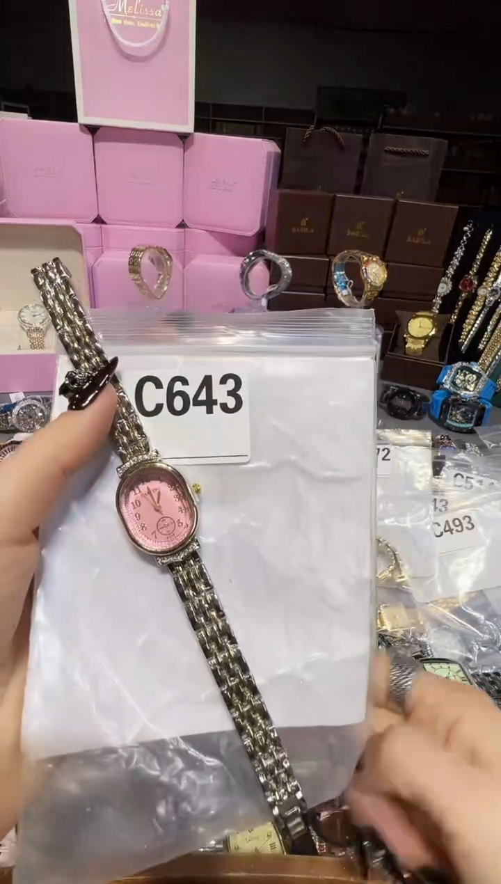 石英机芯不锈钢不锈钢直播定闪专用