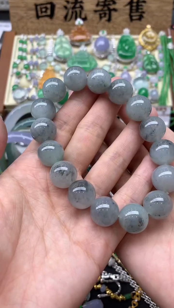 【闪购商品】翡翠手串未镶嵌347-中国好珍宝