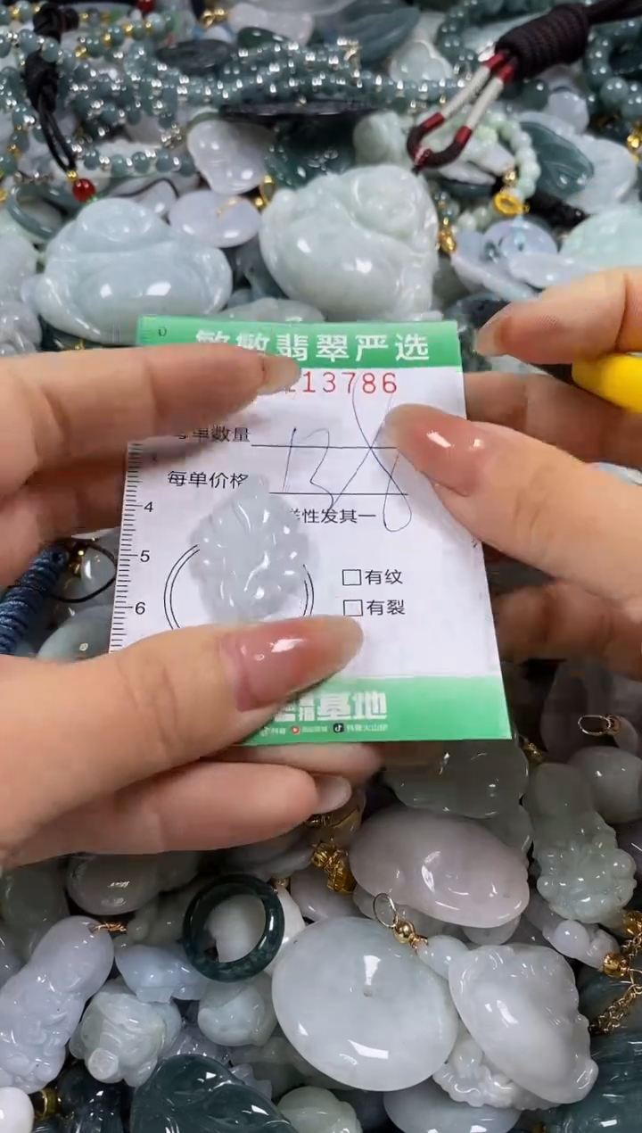 【闪购商品】翡翠颈饰未镶嵌闪购0113786