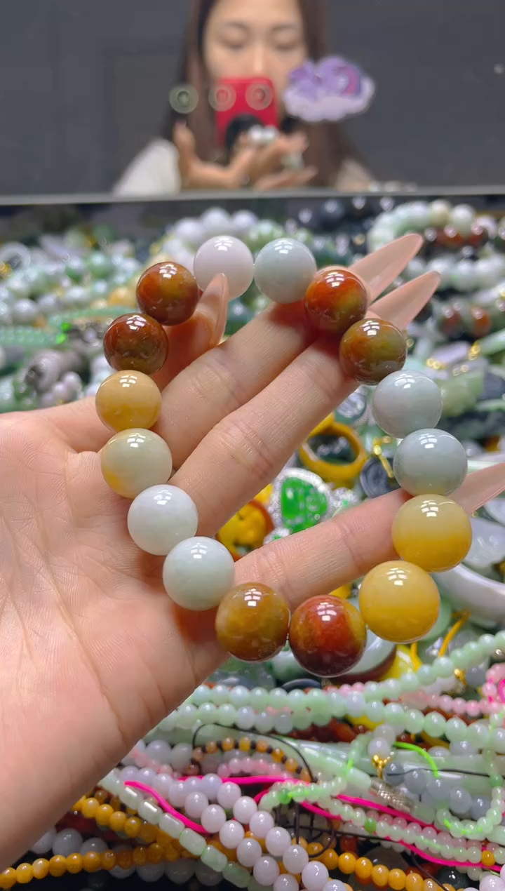 颈饰未镶嵌翡翠13MM