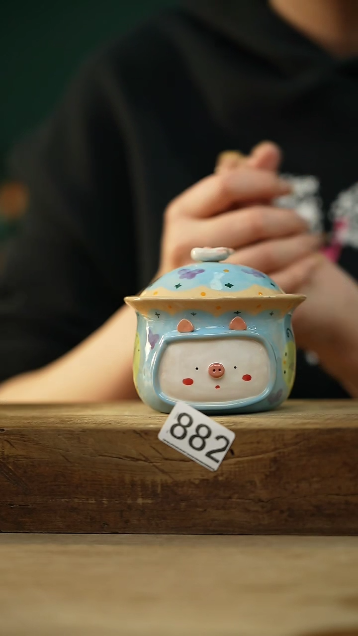 【闪购商品】瓷片手绘·杯/设计师 xudu 款