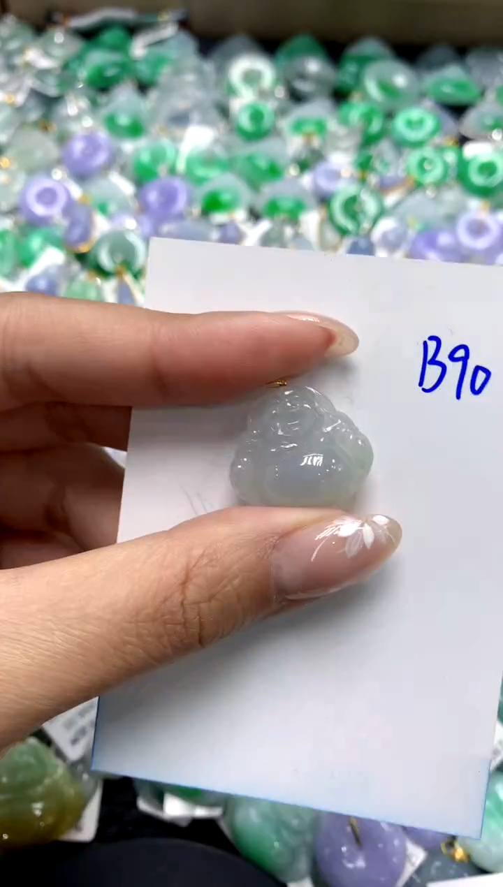 【闪购商品】翡翠颈饰18K金镶嵌111111111111111111