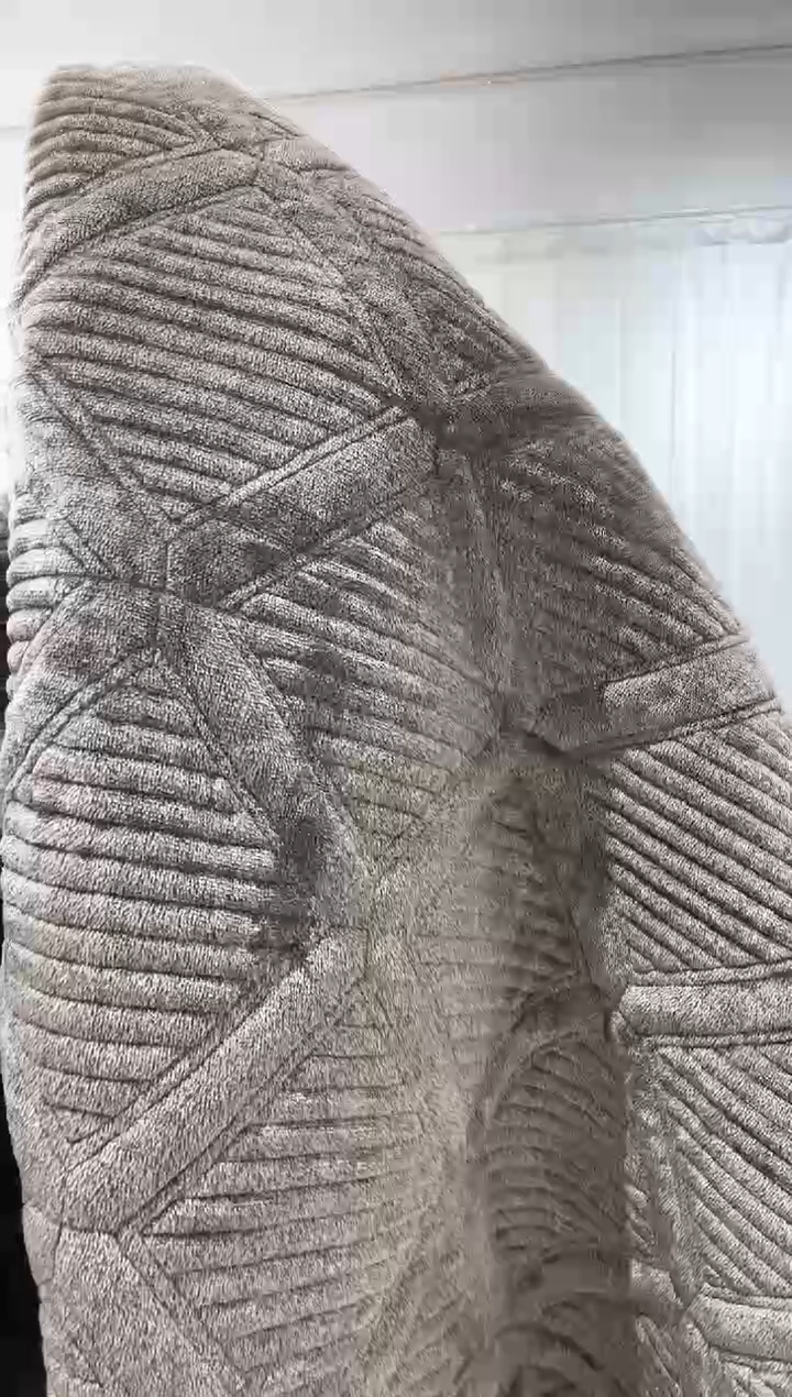 160*210纯棉绒床盖101号微瑕