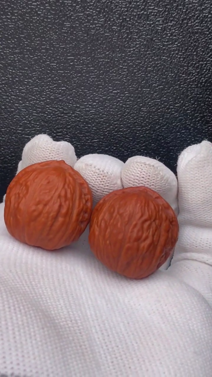 【闪购商品】文玩核桃把件树皮球16