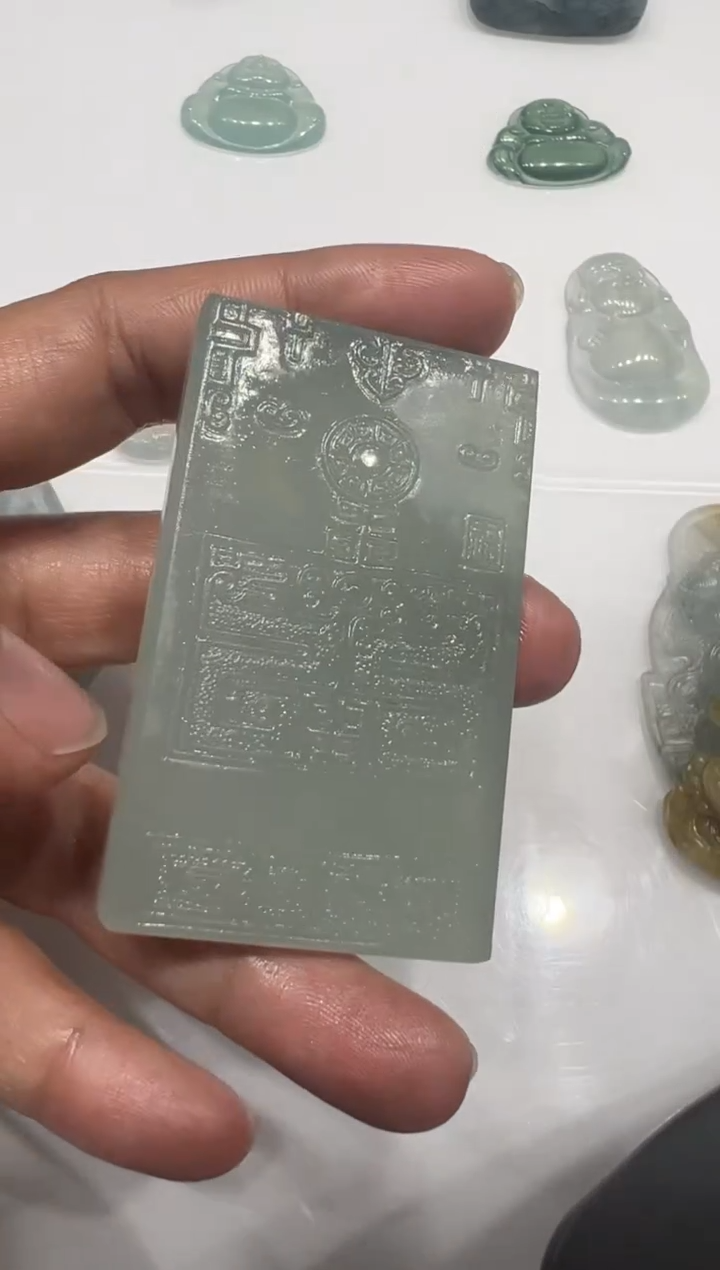 【闪购商品】定制翡翠未镶嵌牌子