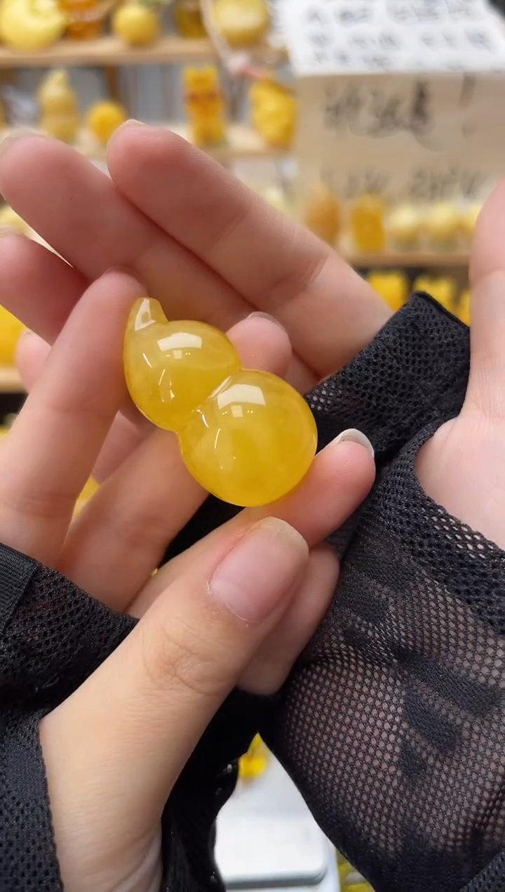 琥珀未镶嵌珠宝奇石074琥珀蜜蜡微瑕   