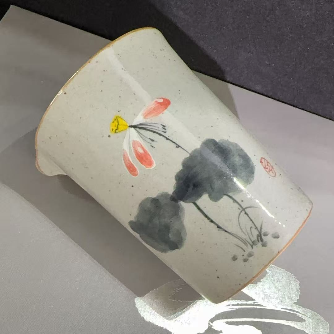 B525景德镇制陶瓷公道杯一件