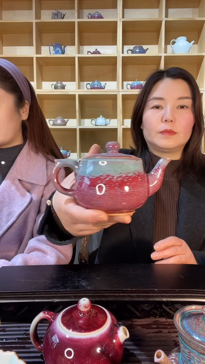 【闪购商品】摆件金钟壶 土魂钧瓷