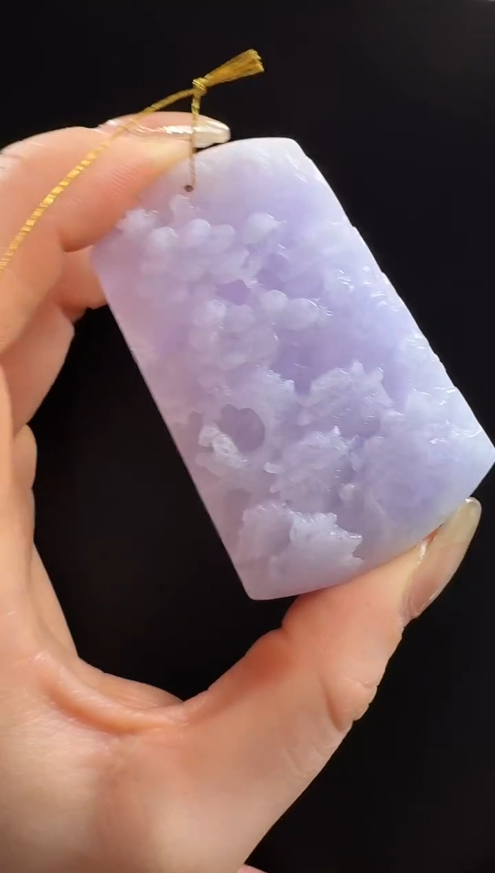 颈饰未镶嵌翡翠山水