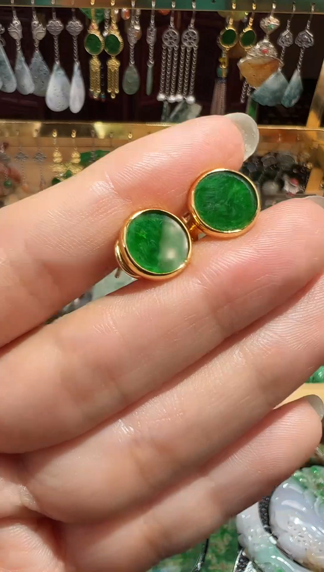 【闪购商品】翡翠挂件未镶嵌翡翠