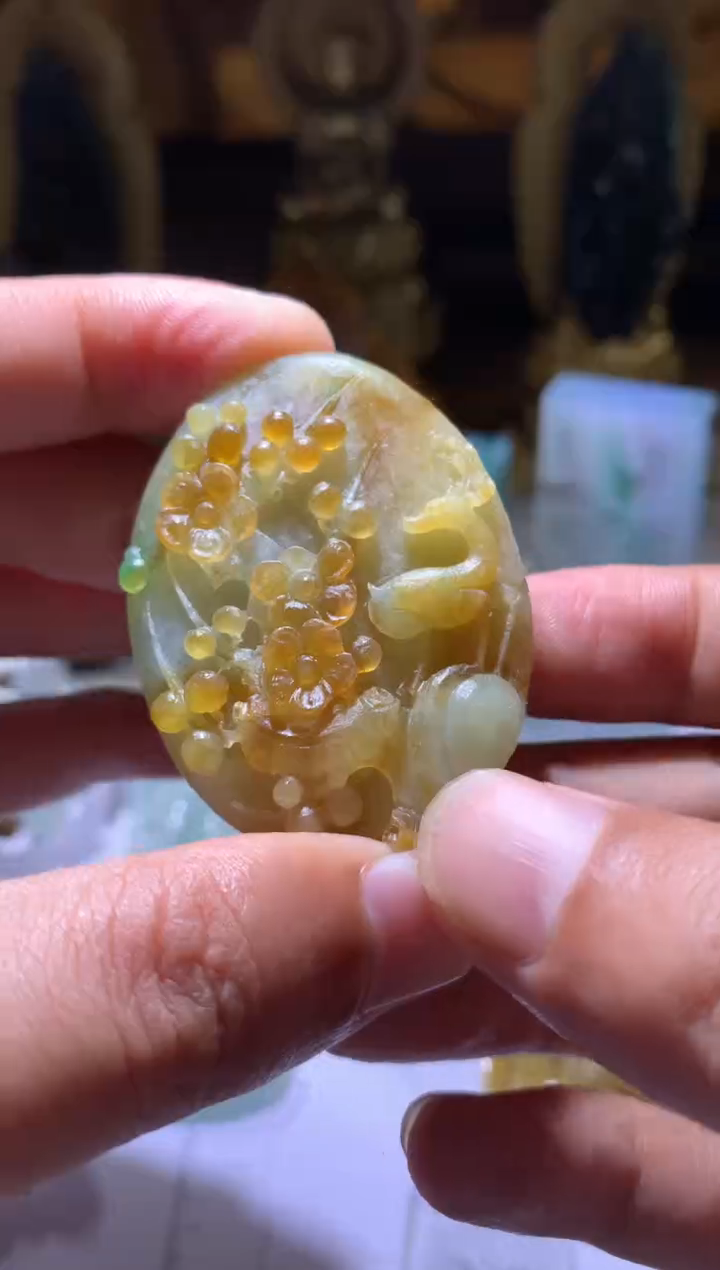 【闪购商品】定制翡翠未镶嵌一路有你