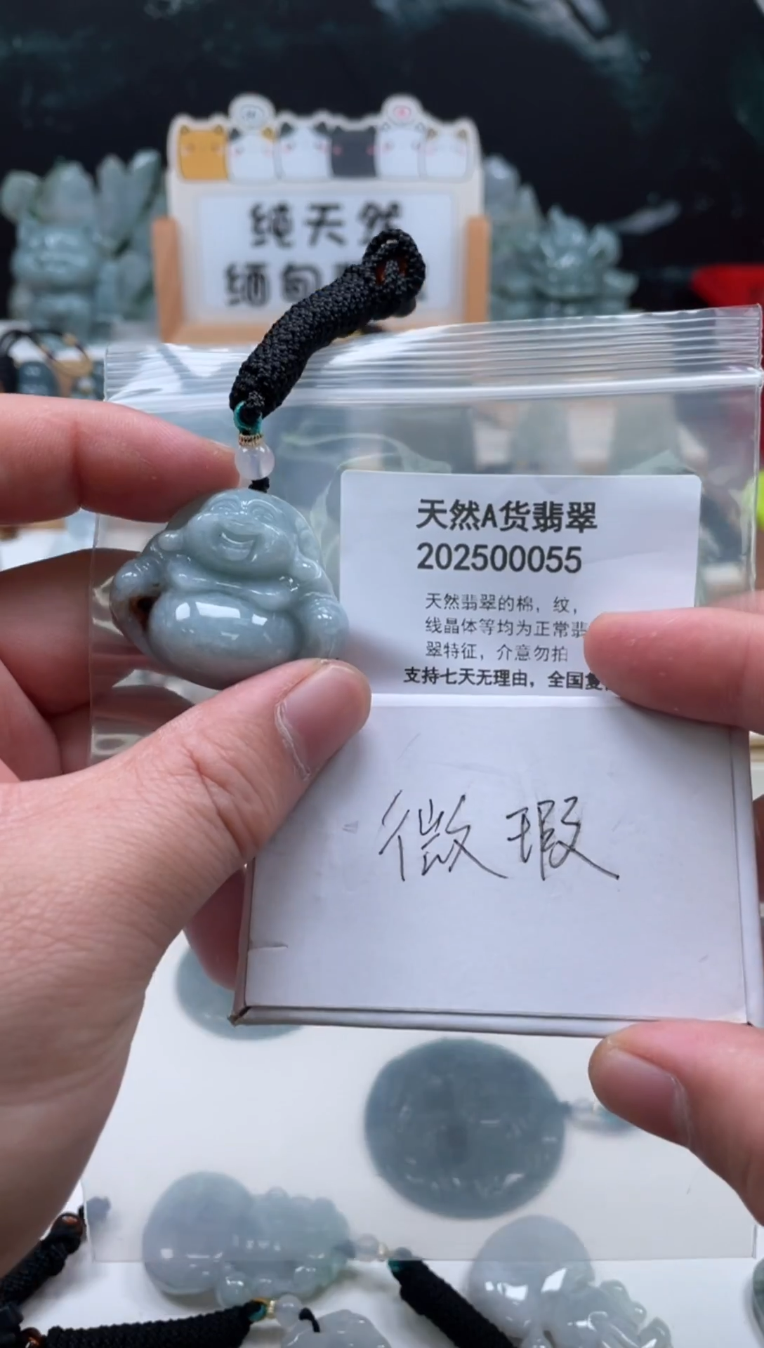 颈饰未镶嵌翡翠翠峰翡翠202512100025