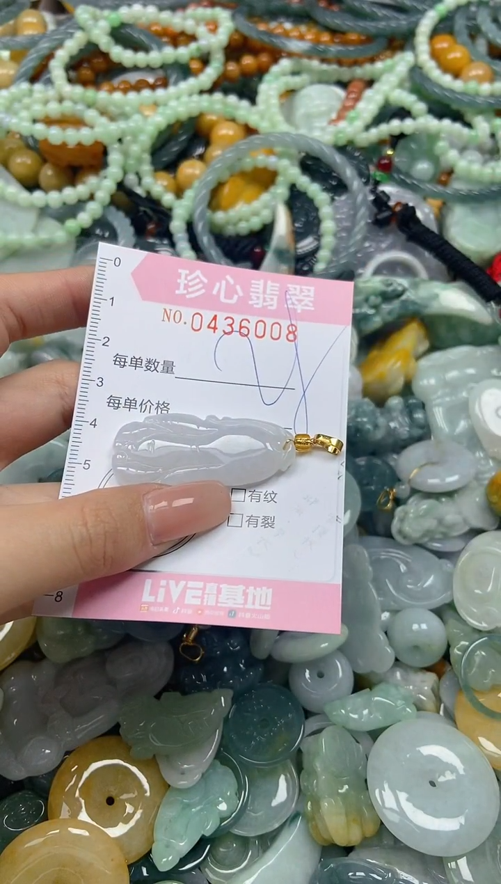 颈饰未镶嵌翡翠闪购0436008