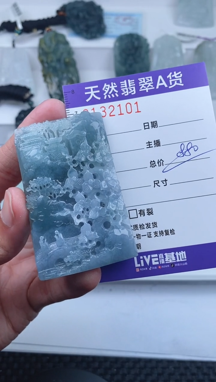 【闪购商品】翡翠颈饰未镶嵌       101
