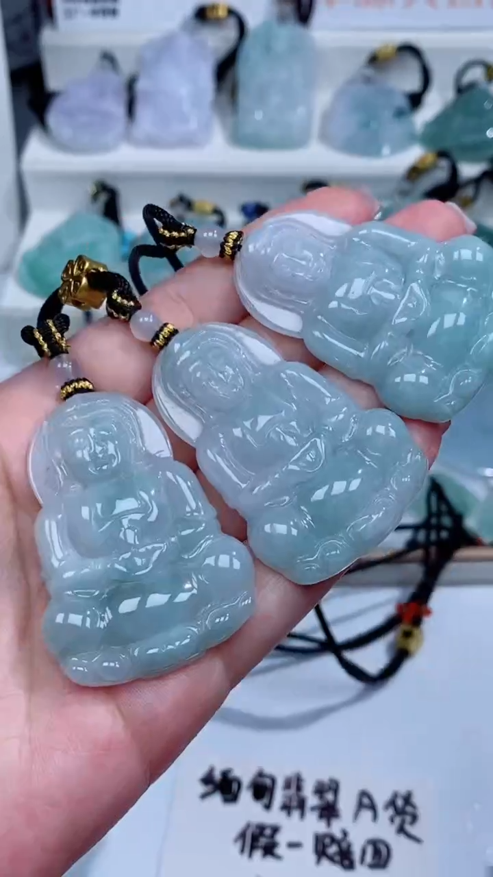 翡翠未镶嵌颈饰吊坠团购多样性发一件