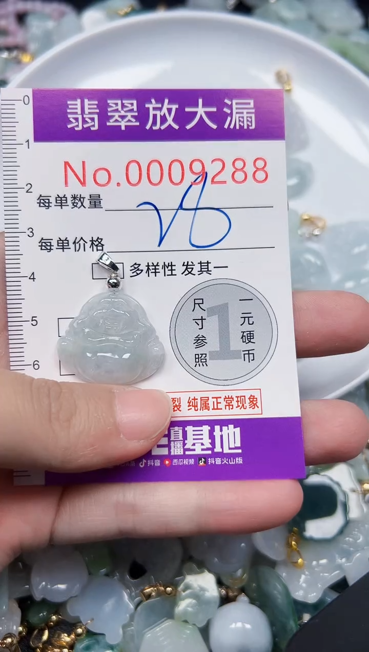 颈饰未镶嵌翡翠9288